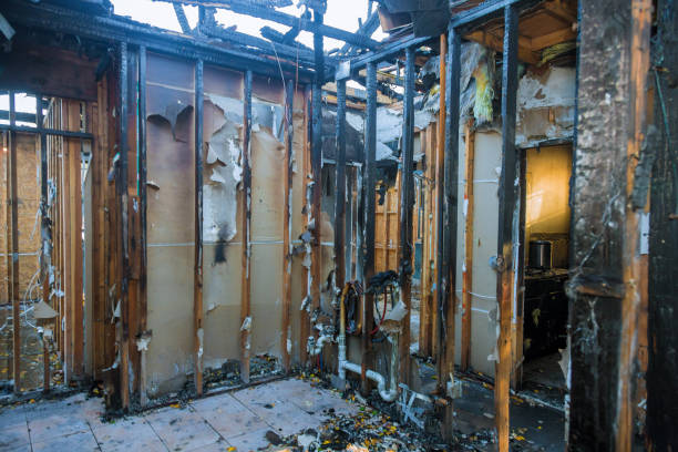 Professional Emergency Fire Cleanup technician working in Glendale, CO